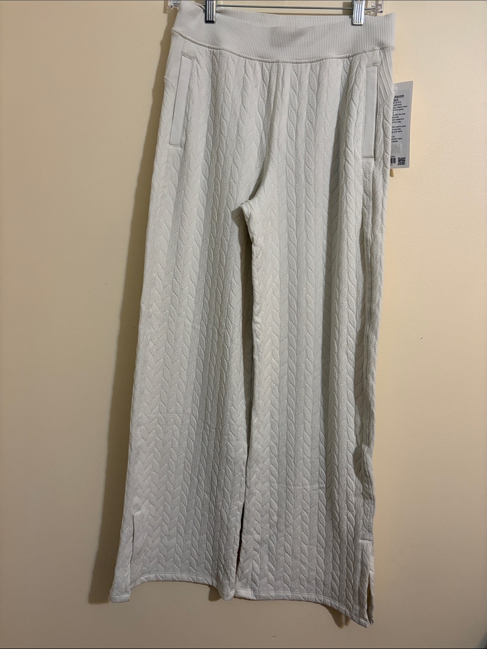 NWT Lululemon engineered warmth cable knit pant - sold out online